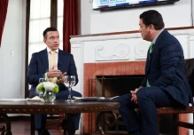 Noboa anunció base policial amazónica conjunta