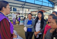 Napo: Brigada Social benefició a familias de San Francisco de Borja