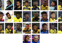 Gustavo Alfaro presentó la lista de 26 jugadores para el Mundial