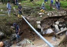 Lluvias causan estragos en Paute y Gualaceo
