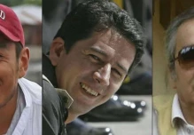 Familiares de Paúl, Efraín y Javier exigen respuestas a un año del asesinato