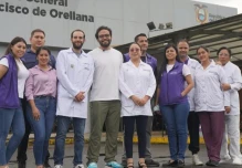 Edgar Lama recorrió los centros de salud de Orellana 