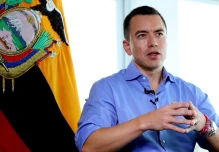 Noboa anunció que se militarizarán los puertos y las fronteras