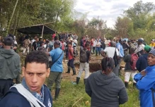 7 mineros están atrapados tras el derrumbe en un socavón en Colombia