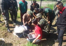Fuerzas Armadas incautan herramientas utilizadas para minería ilegal

