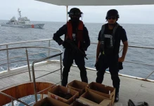 La Marina capturó una embarcación con especies protegidas de Galápagos