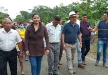 Caminos vecinales fueron inaugurados en 14 zonas rurales de Sucumbíos