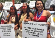 Mujeres amazónicas hablan sobre la defensa de la selva para celebrar el Día de la Mujer