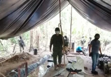 Las Fuerzas Armadas descubrieron laboratorio clandestino en Angostura