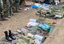 Fuerzas Armadas localizan otro campamento abandonado en Sucumbíos