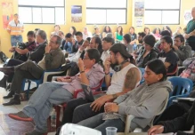 Los indígenas arman una cumbre de resistencia