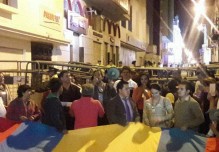 Lojanos continúan protestando contra el Fraude