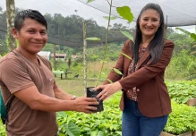 La implementación de viveros comunitarios es fomentada en Napo