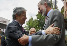 Lasso pide a Felipe VI la eliminación de la visa Schengen para ecuatorianos