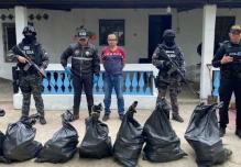Banda de narcotraficantes fue desarticulada en Imbabura, Los Ríos y Guayas