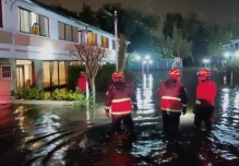 40 viviendas resultaron afectadas por el desbordamiento del río Pita