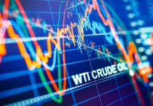 El petróleo WTI, referente de Ecuador, bajó a $ 77,68 el barril