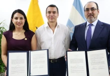 Ecuador recibió crédito de $ 250 millones de la CAF
