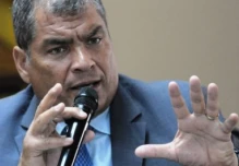 Ecuador declara fallida toma de versión a Correa en Bruselas por inasistencia