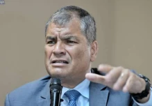 Correa no se presentó en la Corte sino en Consulado en Bélgica