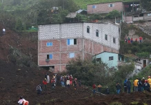 En Alausí se registran al menos 16 fallecidos y 7 desaparecidos tras alud