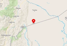 Un sismo de magnitud 3,8 se registró en Morona Santiago