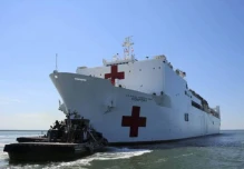 Miles de ecuatorianos fueron atendidos en buque hospital de Estados Unidos