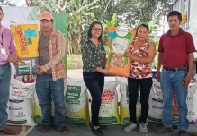69 productores de Ahuano recibieron paquetes agrícolas de alto rendimiento