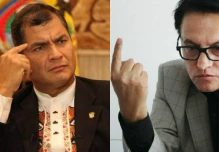 Rafael Correa demanda por insolvencia a Villavicencio