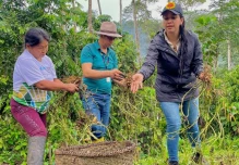 La agricultura sostenible es fortalecida en Tena 