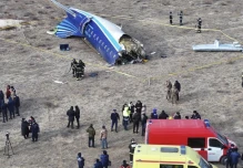 Ucrania afirma que el avión siniestrado en Kazajistán fue derribado por los rusos