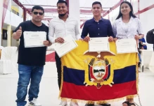Estudiantes de Orellana triunfaron en concurso internacional