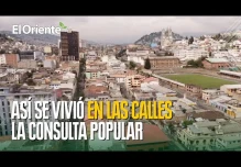Así se vivió en la calle la consulta popular 