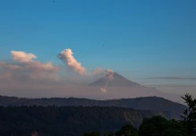 El Sangay generó 874 explosiones pequeñas en un día