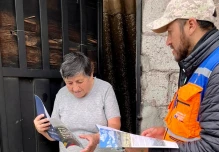 Cotopaxi: Técnicos examinan plan de emergencia con comunidades aledañas