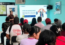 Orellana fortalece la prevención del embarazo adolescente