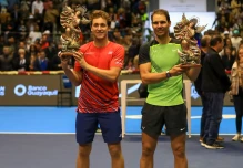 Ruud ganó por primera vez a Nadal, en una exhibición en Quito 