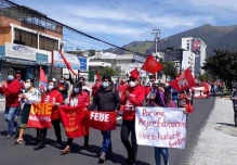 Universitarios de Ecuador se sumarán a jornada de protestas sociales