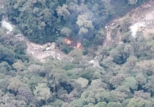 Operativoen Podocarpus deja 12 campamentos de minería ilegal y varios equipos destruidos