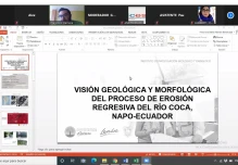 Visión geológica y morfológica del proceso de erosión regresiva del Río Coca