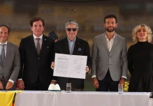 Ecuador y Conmebol sellan convenio para final única de la Libertadores 2022