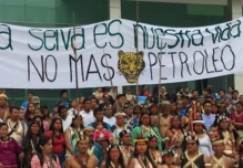 Ecuador: demanda indígena contra actividad petrolera se resolverá el 26 de abril del 2019