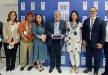 Ecuador presentó el Distintivo Iniciativa Verde Libre de Deforestación en la COP 27