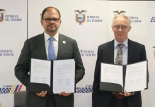 Ecuador y Alemania fortalecen cooperación contra el crimen organizado y el narcotráfico