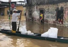 Más de 600 personas afectadas por lluvias en el litoral de Ecuador