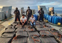 Ecuador ha decomisado 72 toneladas de droga en 2025
