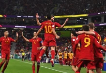 España aplastó 7-0 a Costa Rica