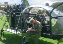 Helicóptero militar fue atacado en la frontera con Colombia