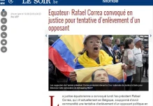 Medios de Bélgica informan sobre la vinculación de Rafael Correa en el caso Balda