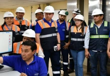 Arrobo inspeccionó el proyecto Toachi-Pilatón